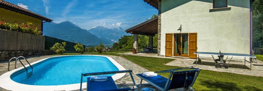 Villa Betulla Con Piscina Privata Sul Lago Di Como Colico Eksteriør billede